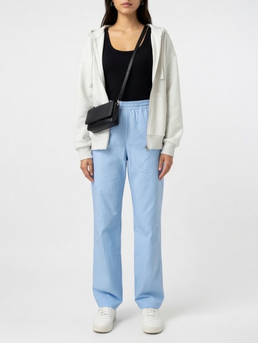 Zara Sky Blue Dress Trousers
